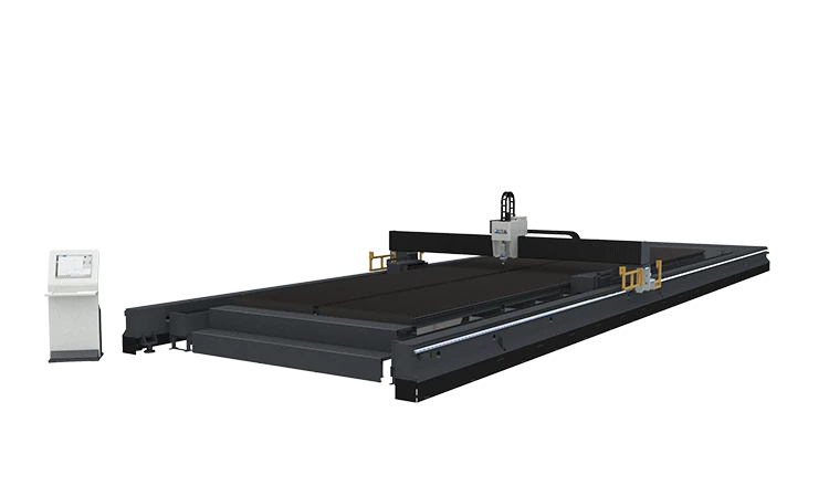 Machine de découpe laser fibre ultra-grand format